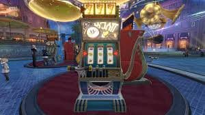 Tab navigation showing slot games and live casino sections on kaisarjp login